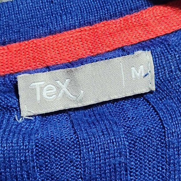 Vintage royal blue ribbed cardigan ✦ y2k classic button up cardigan ✦ - Picture 5 of 13